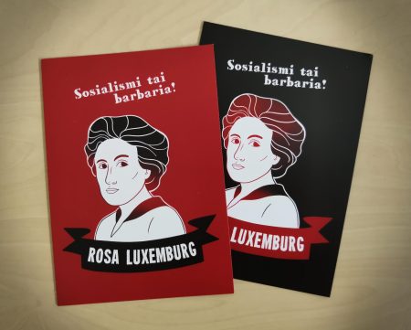 rosa luxemburg postikortit 2021 tiedonantaja