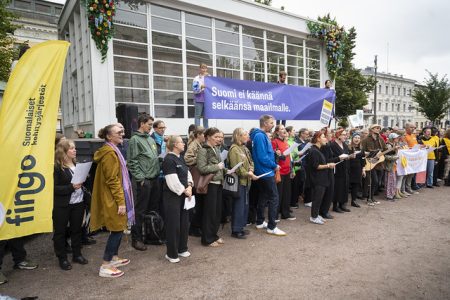 Fingon mukaan nykyisillä ilmastotoimilla maapallon keskilämpötila uhkaa nousta lähes kolme astetta. kuva Fingo