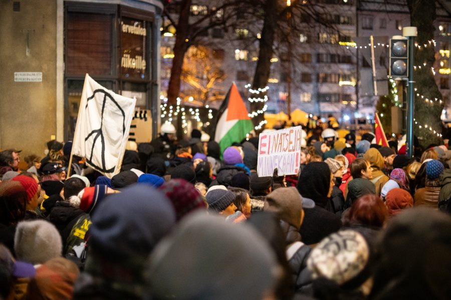 Helsinki ilman natseja tapahtuma järjestetään nyt yhdeksättä kertaa. Kuva Emma Grönqvist