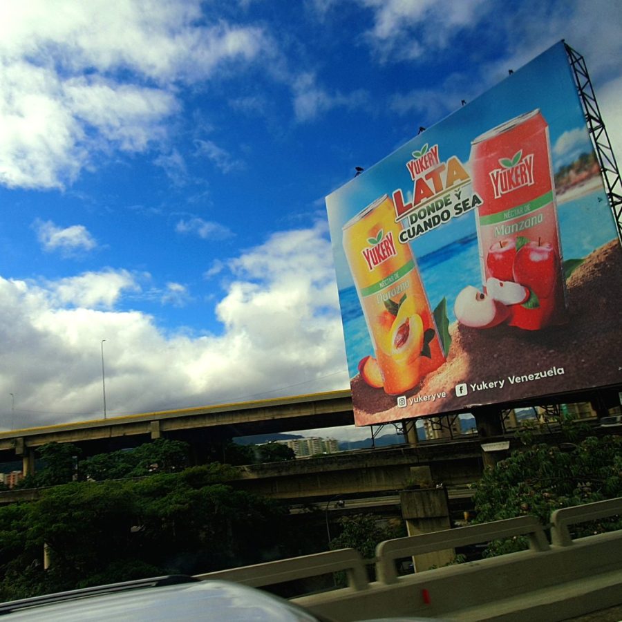 Venezuelassa mainokset ovat isoja kuva JP (Juha Pekka) Väisänen