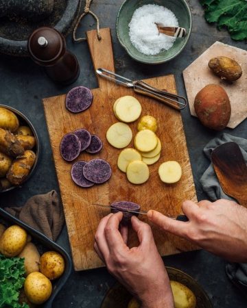 Metsätaloustuottajain Keskusliitto MTK nostaa perunan ruokaturvan supersankariksi. Kuva MTK