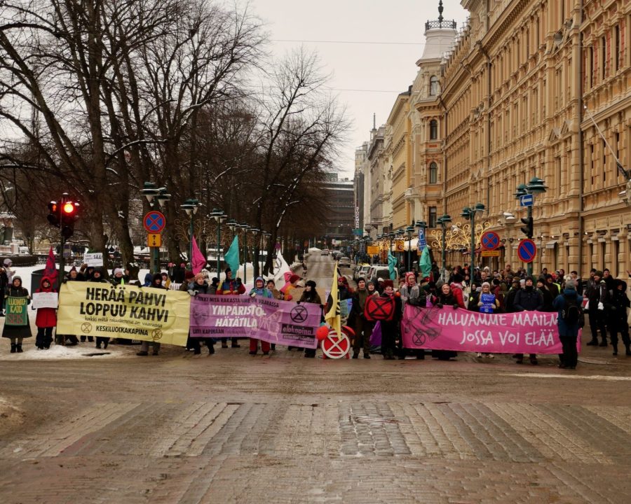 kuva 3  Elokapina  Extinction Rebellion Finland