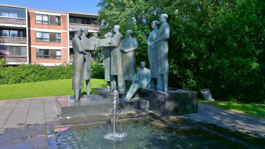 Antti Neuvonen Kansojen ystavyyden monumentti 1983