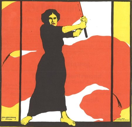 Frauentag 1914 Heraus mit dem Frauenwahlrecht (cropped) kuva Karl Maria Stadle