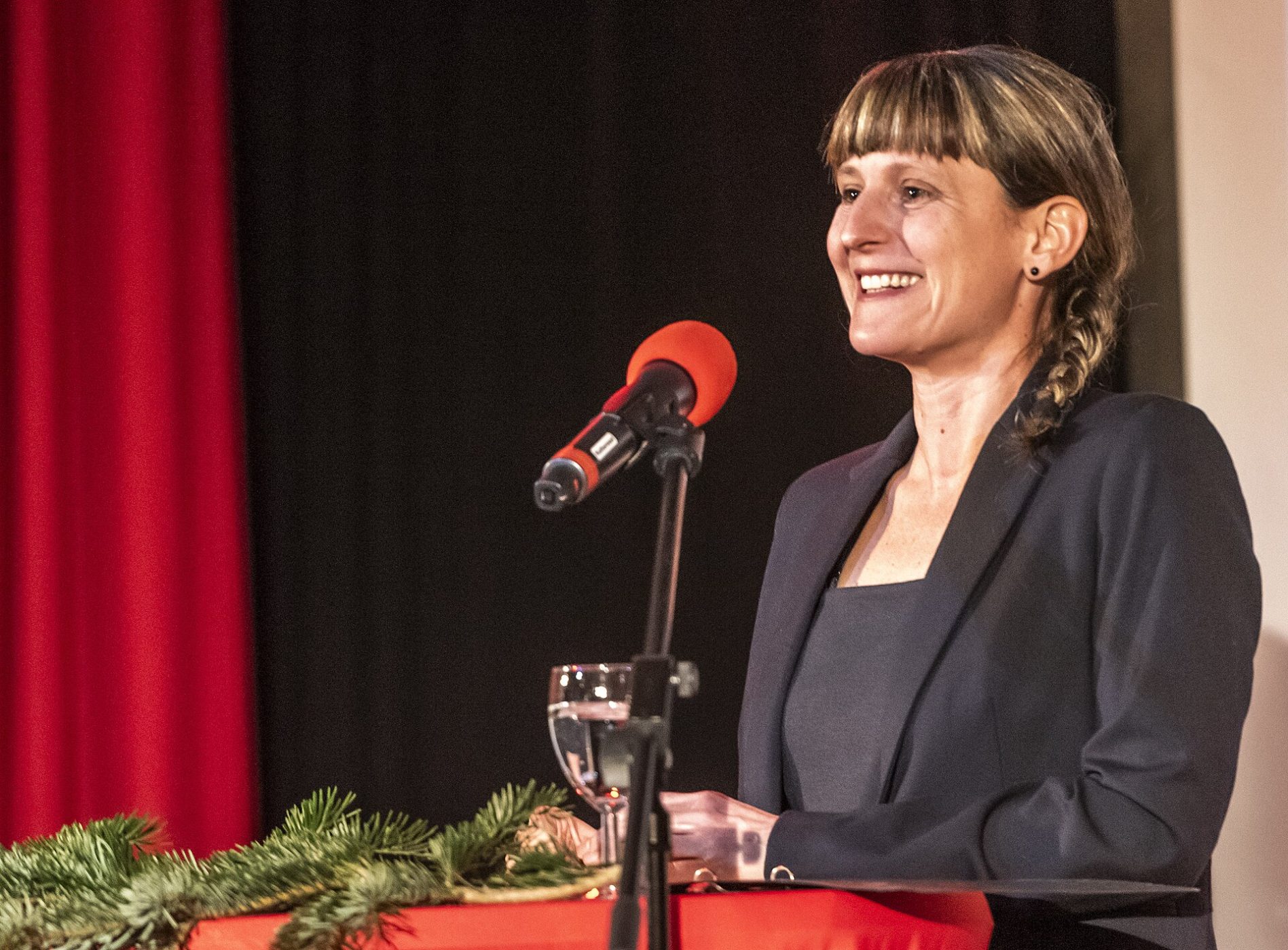 Gabi Fechtner Heiko Grupp Rote Fahne