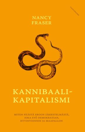 Kannibaalikapitalismi-kirjan kansi