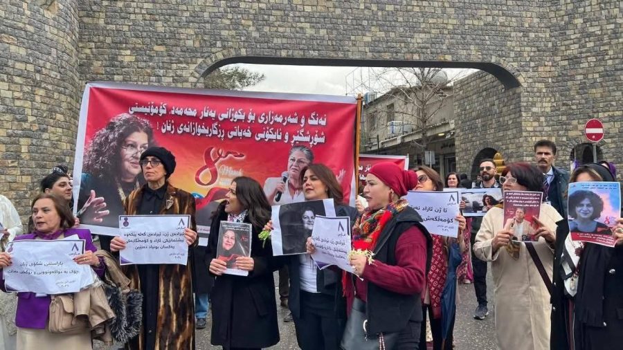 kuva naistenpäivä Yanar Mohammed 8mars verkosto