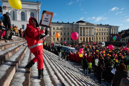 Kansainvälinen tuomioistuin (ICJ) ratkaisu nosti lakko oikeuden kansainvälisen oikeuden ytimeen ja haastoi Suomen rajoitukset. Kuva Emma Grönqvist