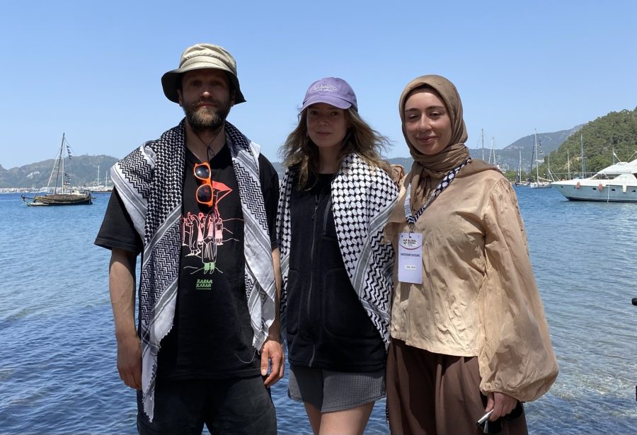 Suomalaisaktivistit mukana flotillassa  Kuva Global Sumud Flotilla
