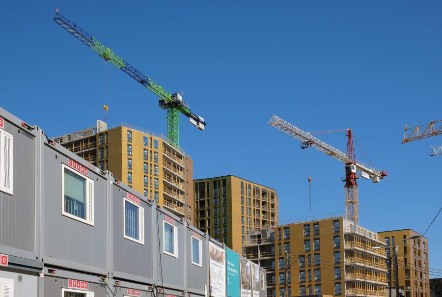 7 Apartment building construction site Vuosaari 1