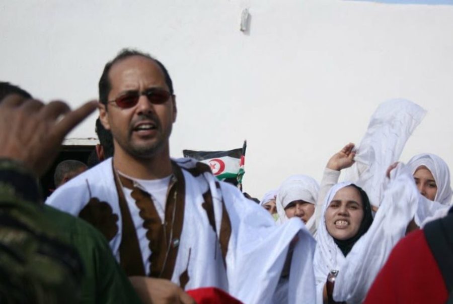 Sahrawi ihmisoikeuspuolustaja Naama Asfari kuva