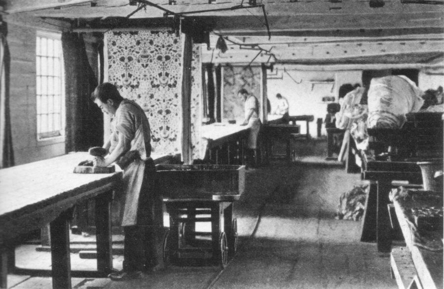 Morris and Company Textile Printing Merton Abbey
