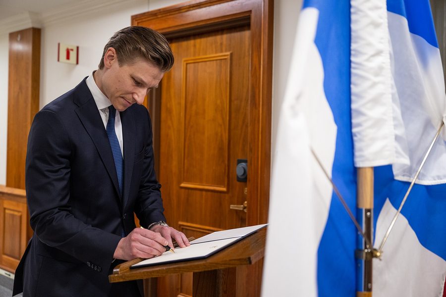 Antti Häkkänen Washingtonissa toukokuussa 2024 Kuva Sanders