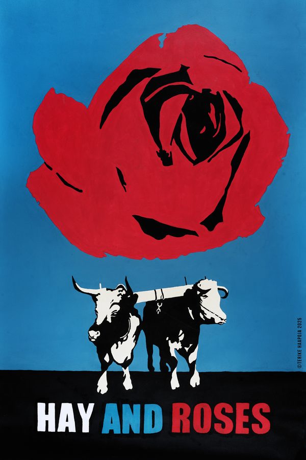Hay and Roses A4