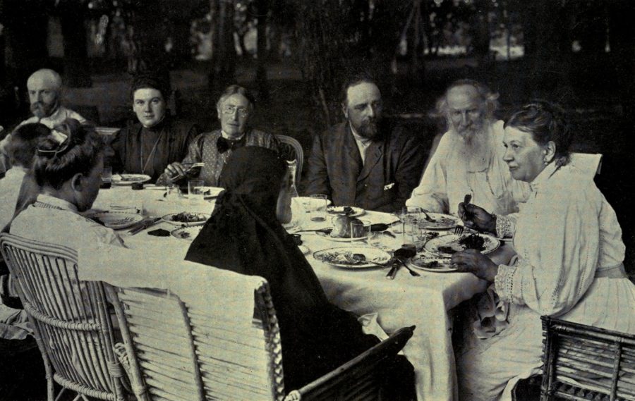 Tolstoy family circle at Yasnaya Polyana