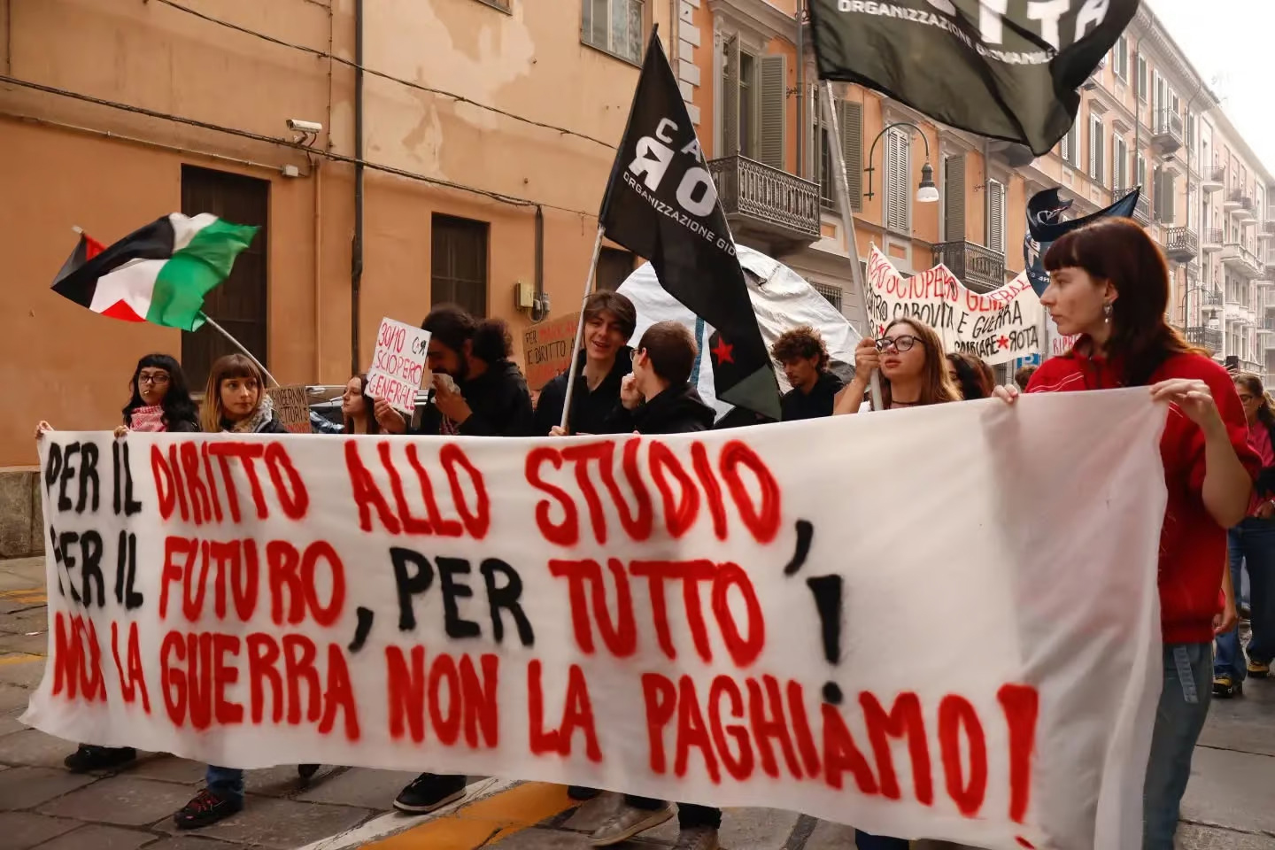1 Italy student protests Oct 2026 2